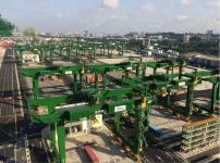 全球最大的自動(dòng)化軌道吊項(xiàng)目完成最終交機(jī)