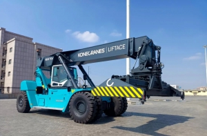 賦能鐵路集運(yùn)！科尼智能正面吊順利交付中國(guó)外運(yùn)華中有限公司寧夏分公司！