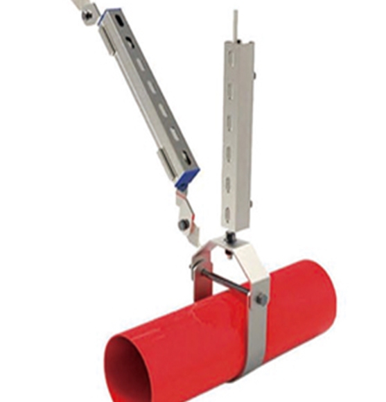 單管抗震支架 建筑抗震支吊架 防震組合件