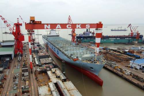 中國(guó)造船量半年增36%