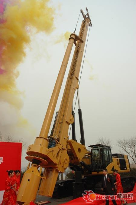 三一樁機SR360旋挖鉆出口創(chuàng)亞洲同行之最