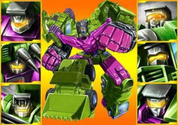 大力神咆哮出 看工程機械組合變形金剛