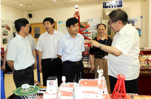 國家科技部副部長杜占元調研振華長興基地