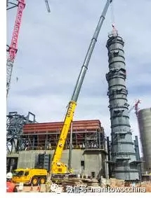 馬尼托瓦克　格魯夫GMK6400首次在玻利維亞快速投入大型項(xiàng)目建設(shè)
