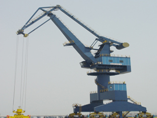 南京港口多功能40噸門座起重機(jī) MQ40t-37m