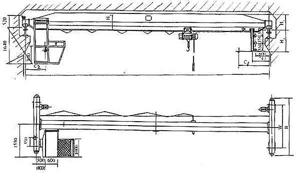 LD-A型1-10噸電動單梁起重機 LD-A型1-10噸