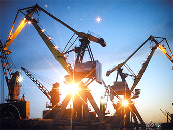 科尼港口浮式起重機 RTG