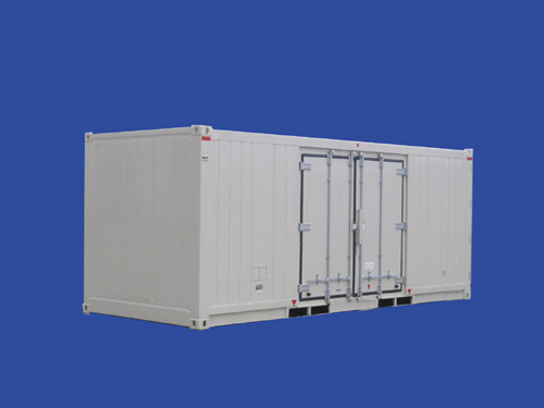 國際海運集裝箱20′鋼質(zhì)側(cè)后開門保溫箱