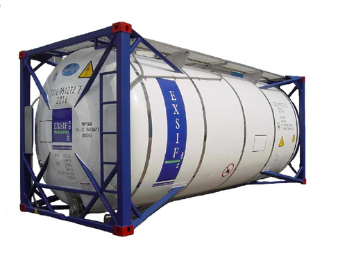 國際海運20'梁型罐式集裝箱