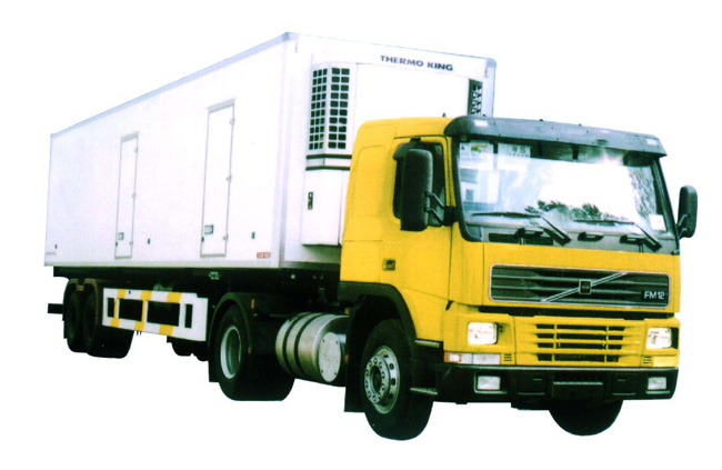 國際海運(yùn)粉粒物料運(yùn)輸半掛車