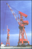 港盛50t-60m船廠門座起重機(jī)