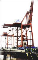 港宏擋邊帶式輸送機1