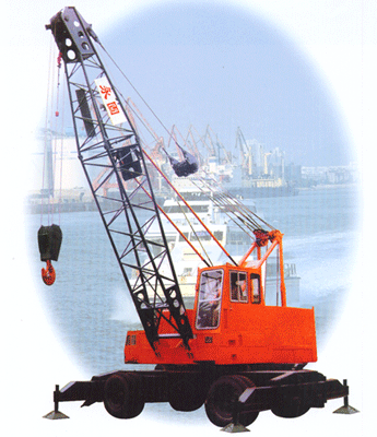 新通DLQ16電動輪胎式起重機 DLQ16