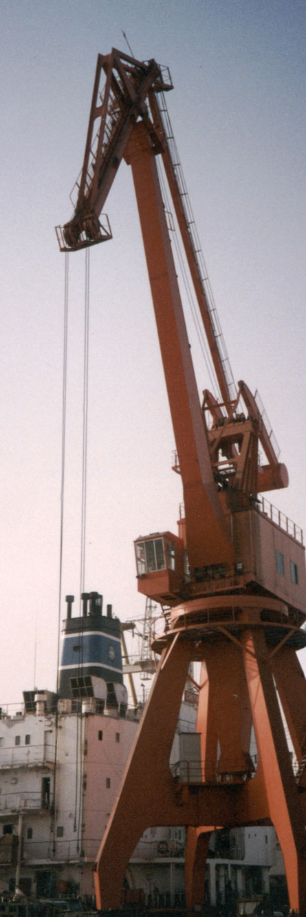 兆欣輕型16t門機(jī)