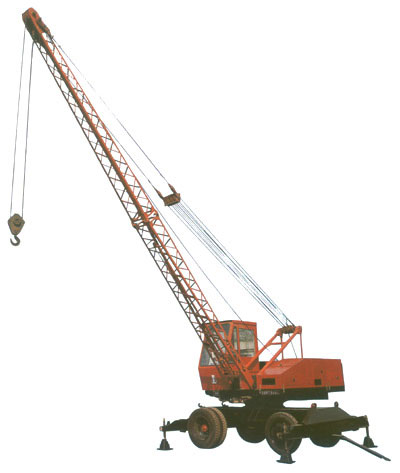 寧波港機3噸輪胎式起重機