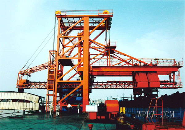 電力懸鏈斗式卸船機(jī)