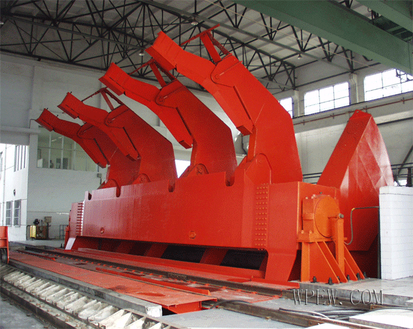 電力側(cè)傾式翻車機(jī)