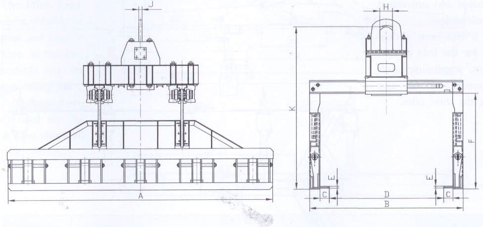 新鄉(xiāng)市起重機(jī)短薄板垛提升機(jī)（型號(hào)DB1） 型號(hào)DB1