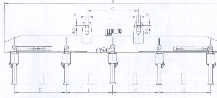 新鄉(xiāng)市起重機(jī)長(zhǎng)薄板垛提升機(jī)（型號(hào)DB2） 型號(hào)DB2