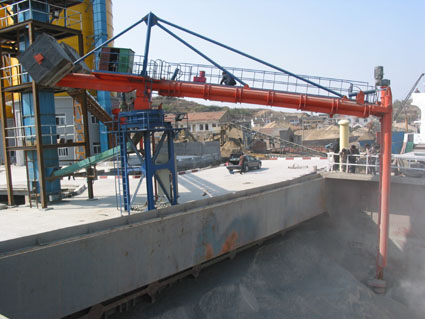 浙江漢姆散裝水泥卸船機(jī)