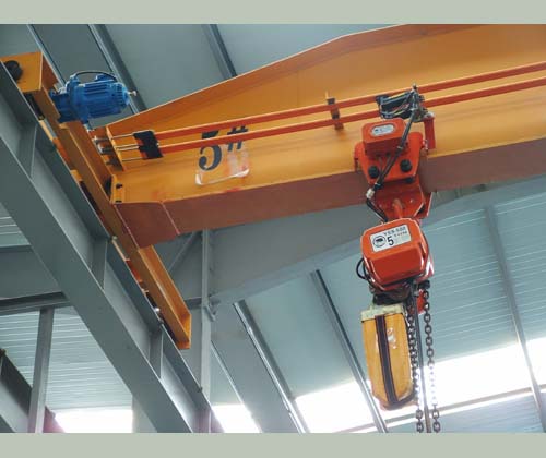 杭州力泰電動單梁起重機系列鏈條式