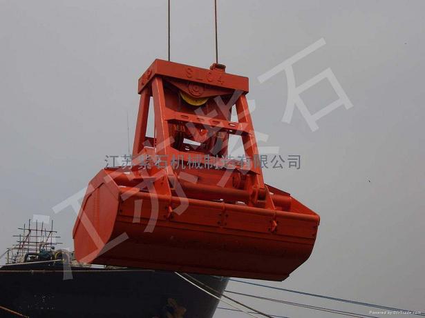 江蘇紫石無線遙控抓斗.