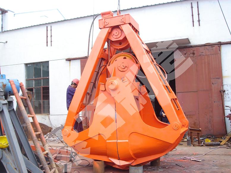 江蘇紫石雙索雙瓣挖泥抓斗