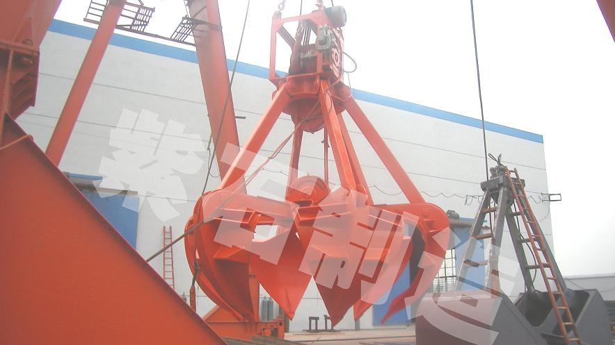 江蘇紫石電動馬達多瓣抓斗