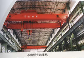 山東泰峰吊鉤橋式起重機