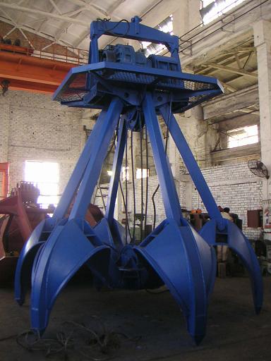 江蘇紫石電動馬達抓斗0