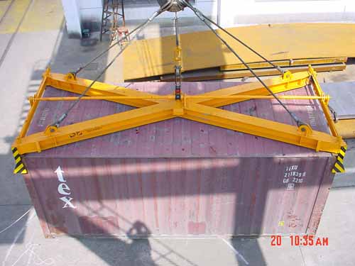 江蘇紫石無(wú)動(dòng)力集裝箱吊具