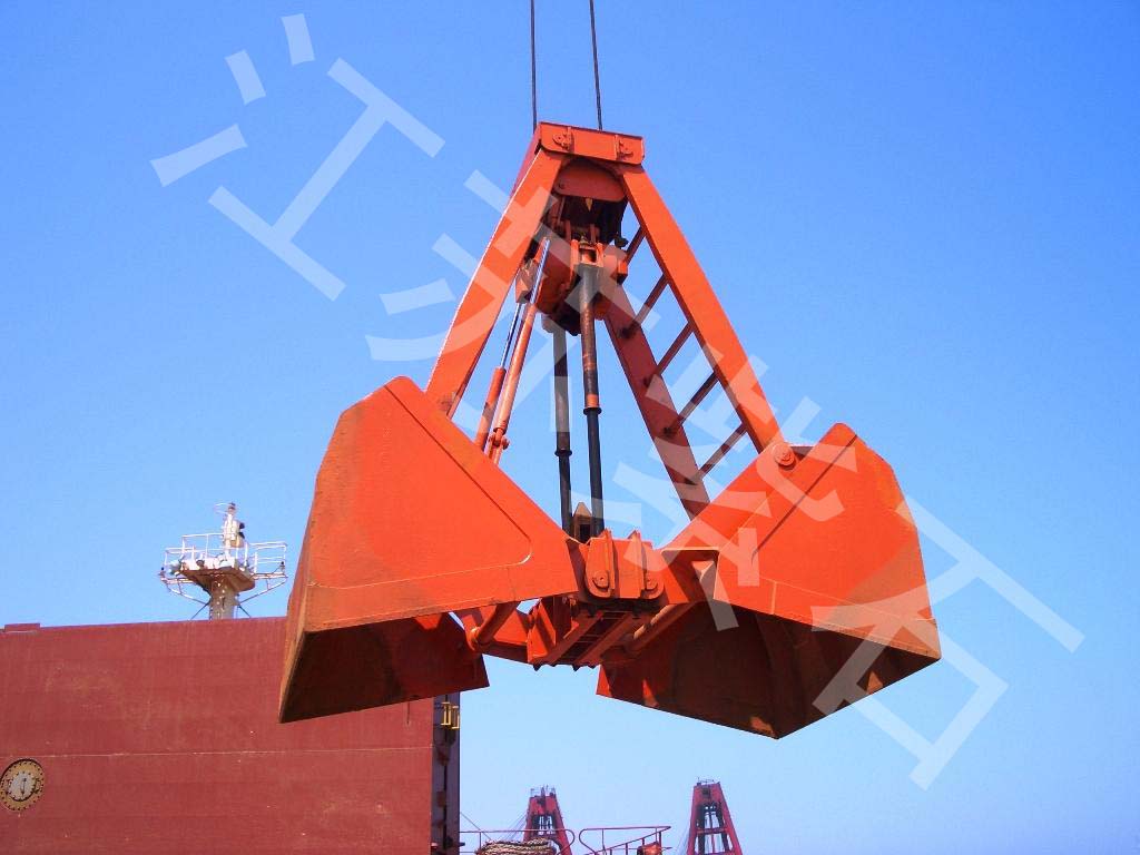 江蘇紫石單索雙瓣抓斗