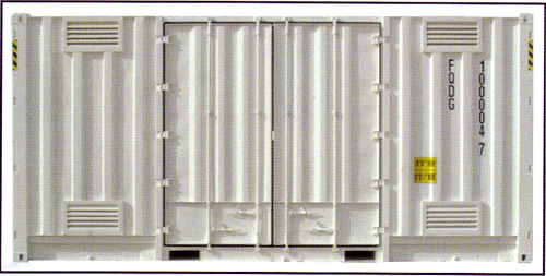 青島金黃海20尺危險品集裝箱