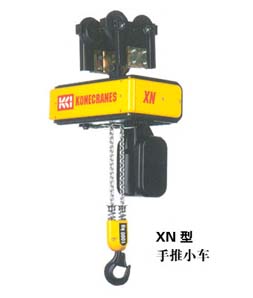 天津德仕達(dá)XN型手推小車式環(huán)鏈電動(dòng)葫蘆