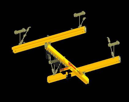 天津德仕達(dá)XMS單梁橋式起重機(jī)