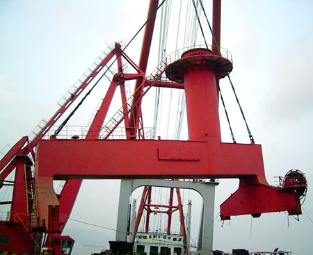 寧波河海門座式起重機