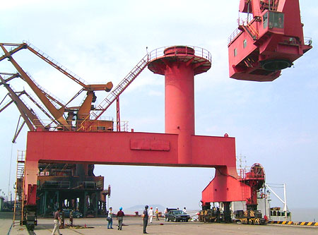 寧波河海門座式起重機3