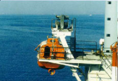 青島北海船舶重工平臺(tái)式吊艇架