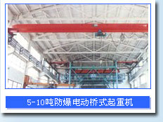 河南省盛華5-10噸防爆橋式起重機(jī) 5-10噸
