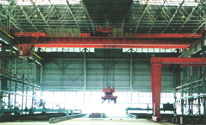 河南省盛華16/3.2-32/5噸主鉤電磁橋式起重機(jī) 16/3.2-32/
