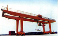 河南省盛華100/20噸雙梁吊鉤門式起重機(jī) 100/20噸