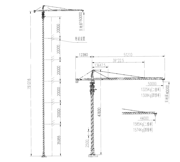河南省中泉路橋塔機QTZ63（TC5013A） QTZ63