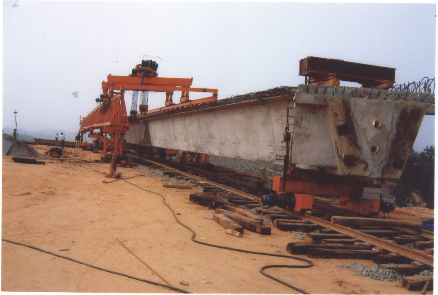 河南省中泉路橋40m/150t架橋機架40米箱梁 40m/150t