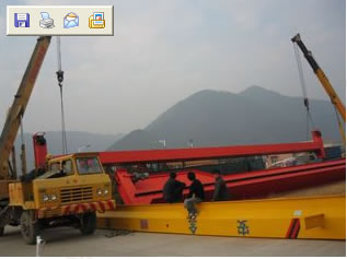 廣東肇慶華東L5～32/10噸單主梁吊鉤門式 L5～32/10噸