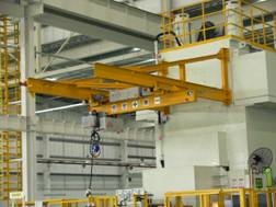 廣州市安博旋臂單梁懸掛起重機