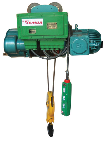 紐科倫（新鄉(xiāng)）起重HB、HBS型鋼絲繩防爆電動葫蘆 HB、HBS型