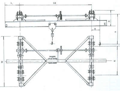 成都市中州SDQ型手動(dòng)單梁起重機(jī) SDQ型