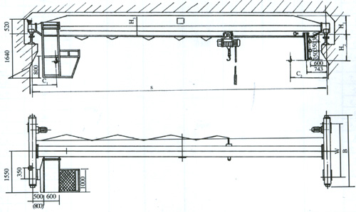 成都市中州LDA型電動單梁起重機(jī) LDA型