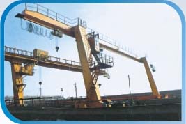 河南天力:L型單梁門式起重機(jī) L型