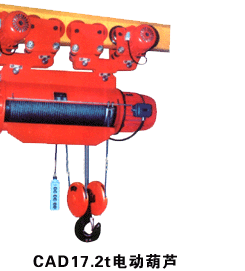 上海豪礦:CAD17.2T電動葫蘆